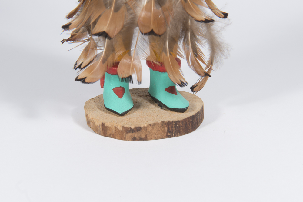 Hopi Salako Taka Hand-Painted Figure