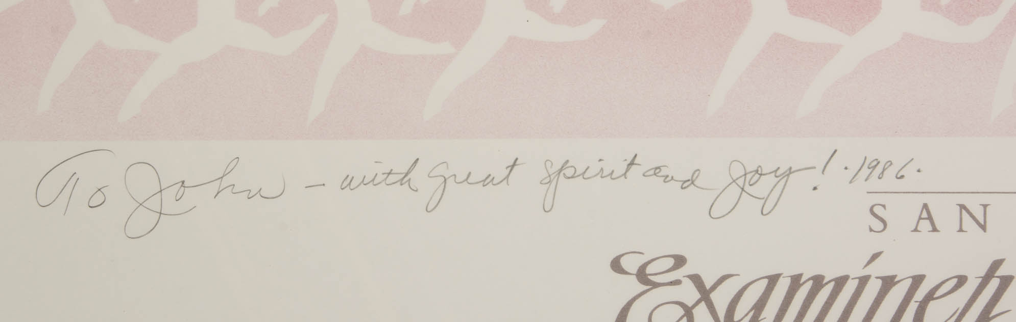 Examiner Bay to Breakers Offset Lithograph Poster by Lynn Larson