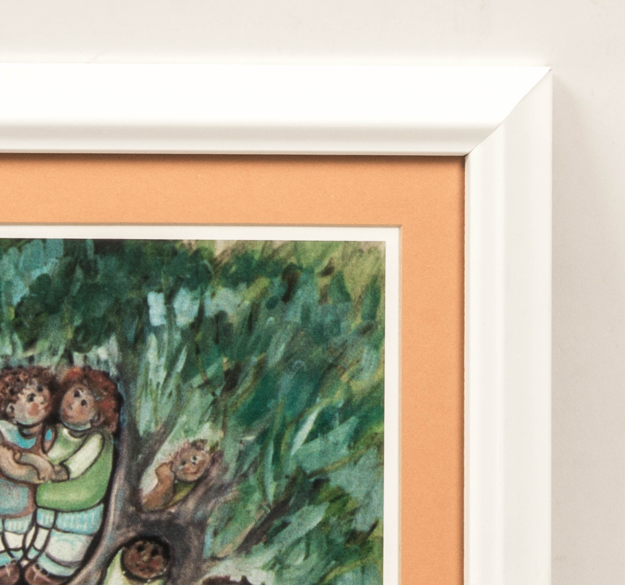 Dixie Rogerson "Tree Tots" Offset Lithograph