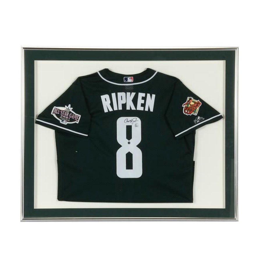 Cal Ripken Signed All-Star Jersey COA EBTH