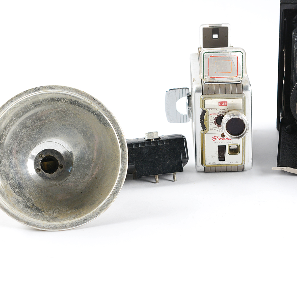 Collection of Vintage Eastman Kodak Cameras