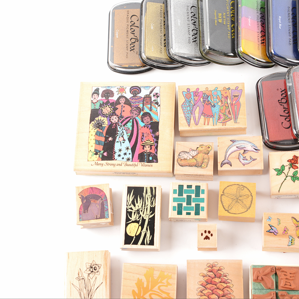 Collection of Stamps and Stamp Accessories