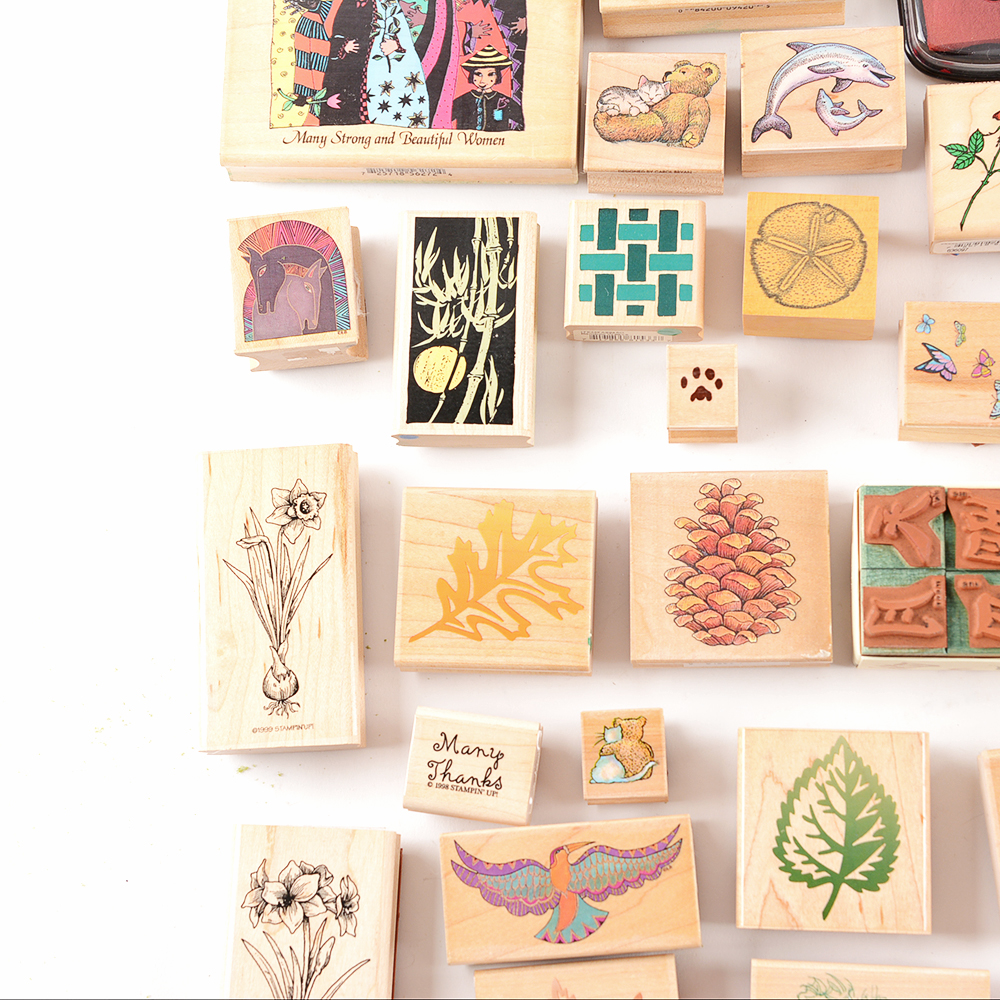 Collection of Stamps and Stamp Accessories