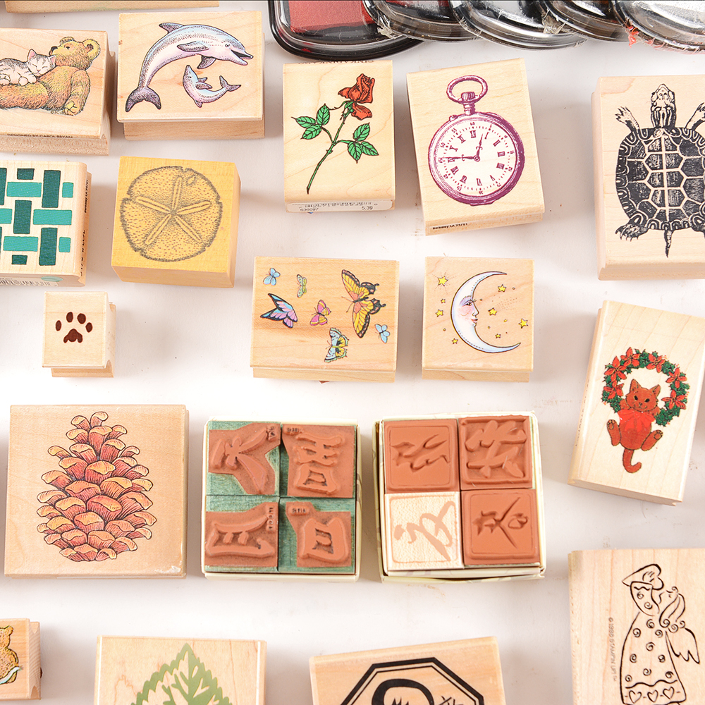 Collection of Stamps and Stamp Accessories