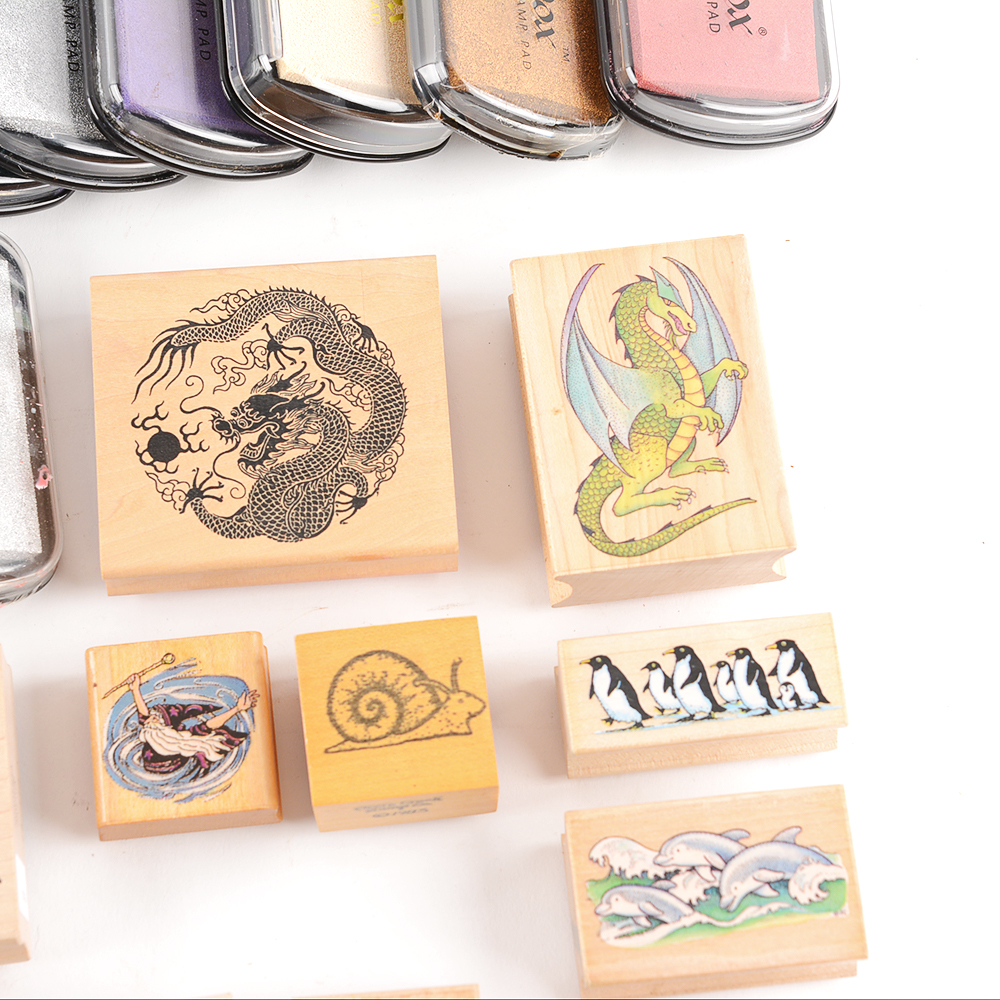 Collection of Stamps and Stamp Accessories