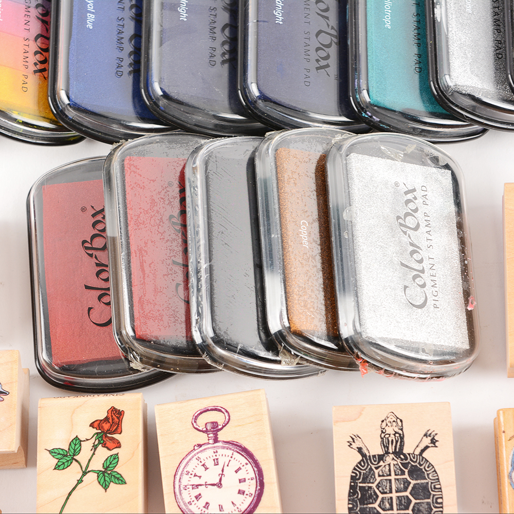 Collection of Stamps and Stamp Accessories