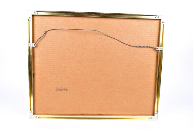 Signed Josie Van Gent Edell "Summerville in Spring" Lithograph