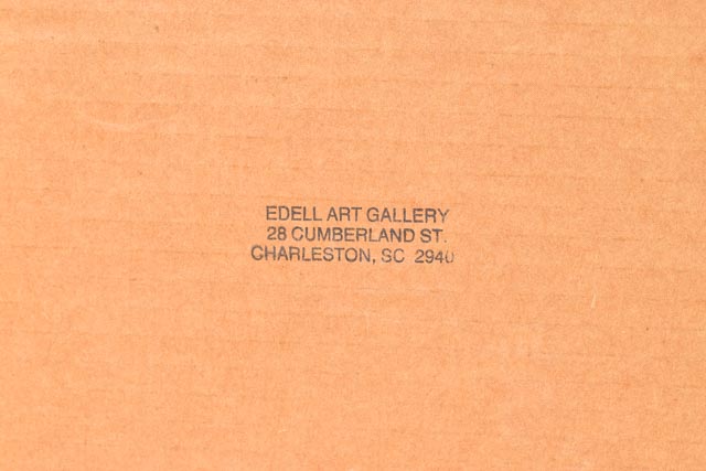 Signed Josie Van Gent Edell "Summerville in Spring" Lithograph