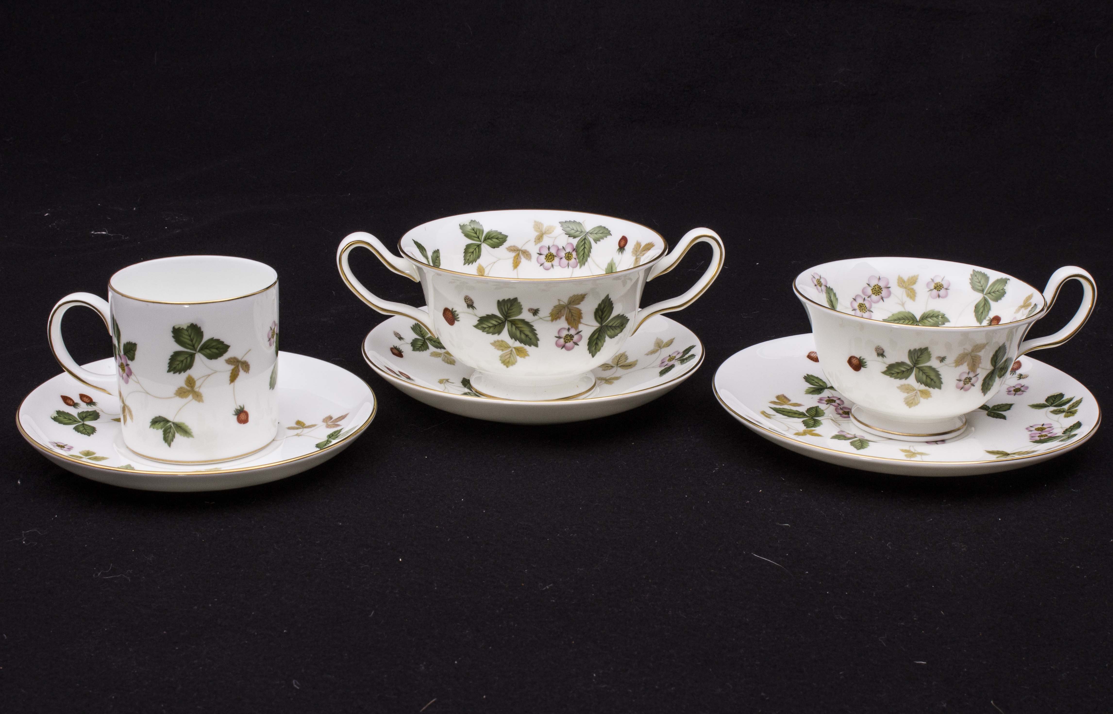 Vintage Wedgwood "Wild Strawberry" China