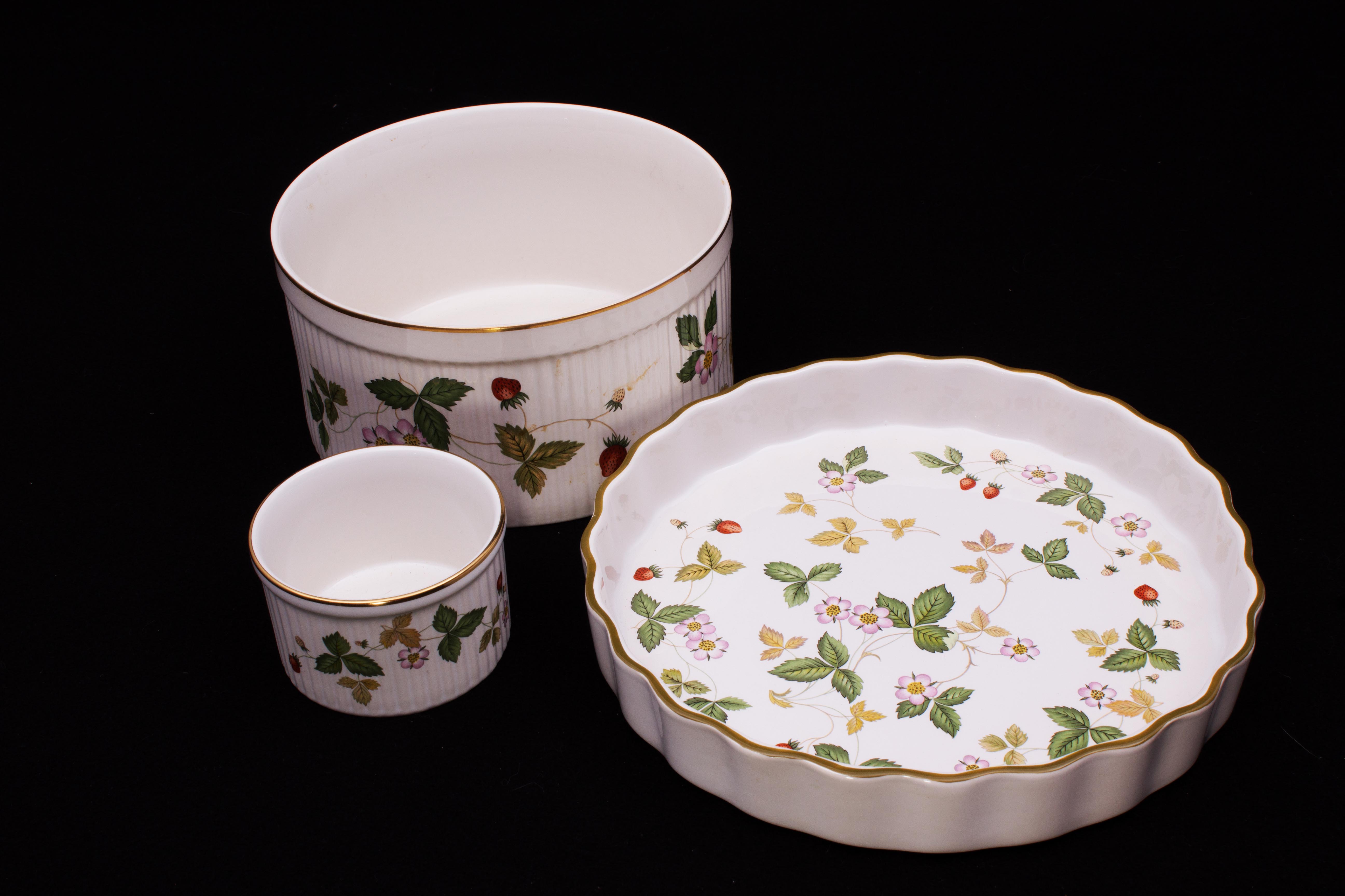 Vintage Wedgwood "Wild Strawberry" China