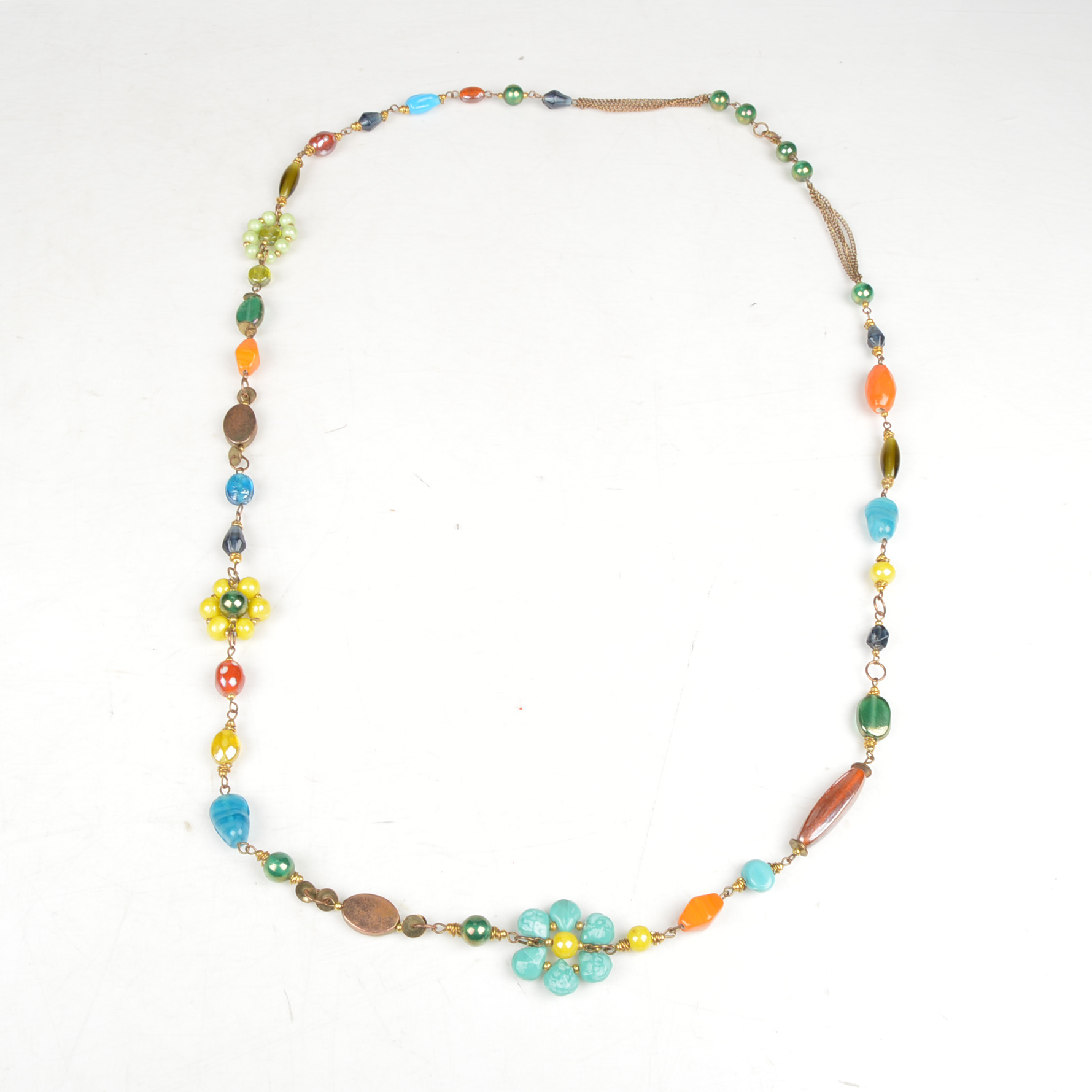 Art Glass Necklaces and Bracelet