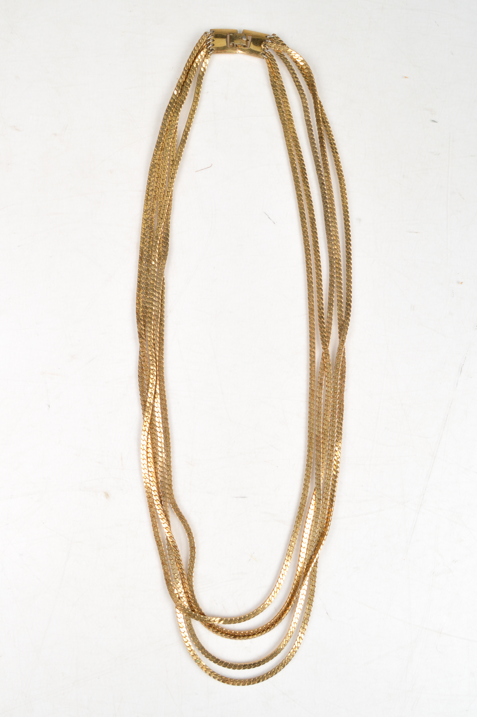 Signed Trifari, Fornash, PD and Monet Necklaces