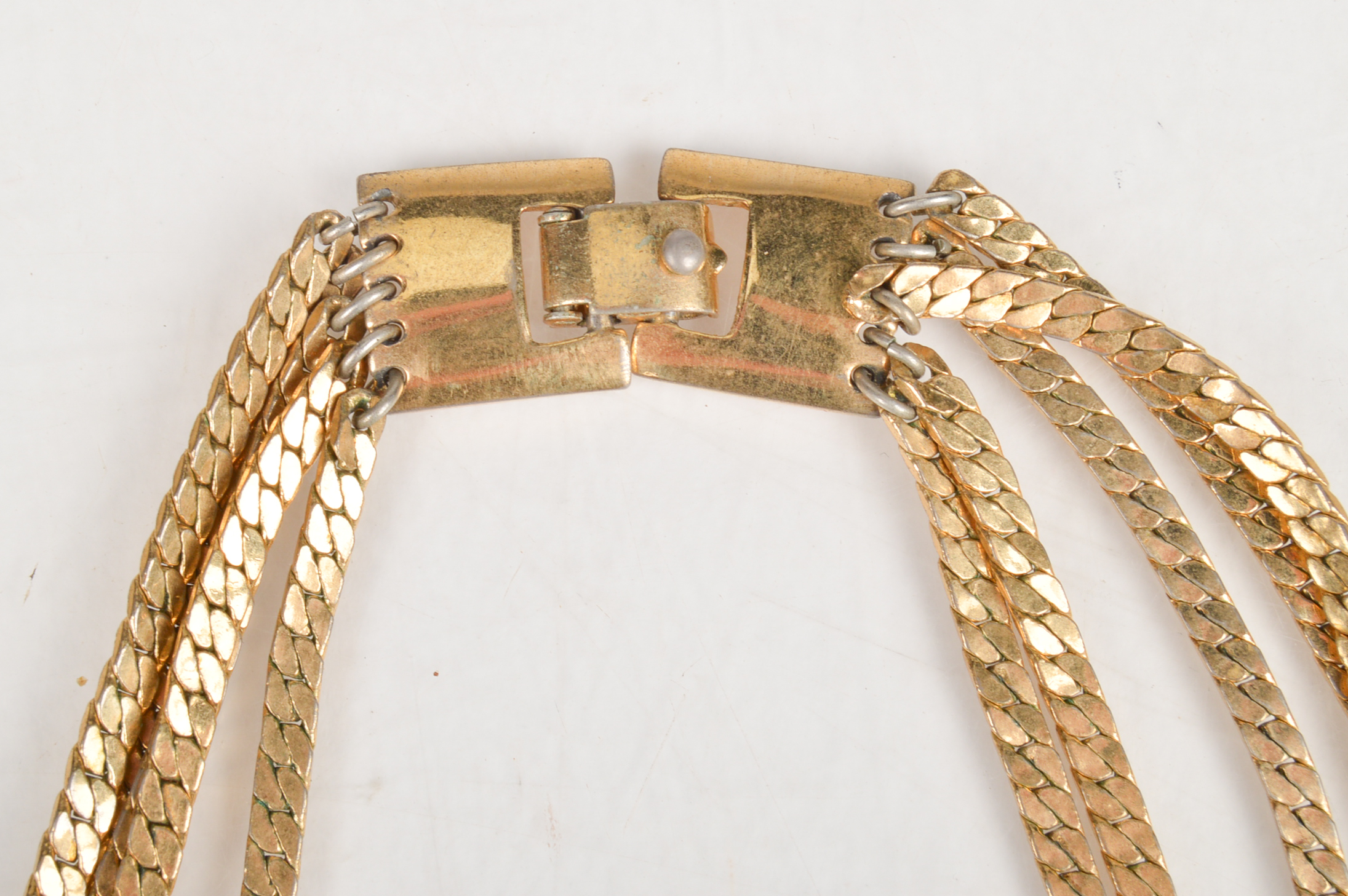 Signed Trifari, Fornash, PD and Monet Necklaces