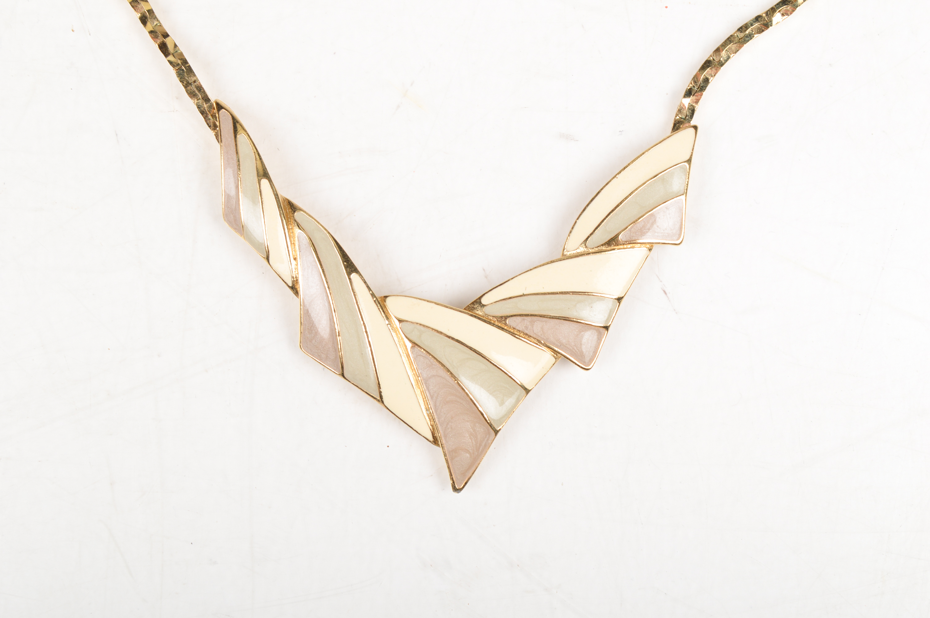 Signed Trifari, Fornash, PD and Monet Necklaces