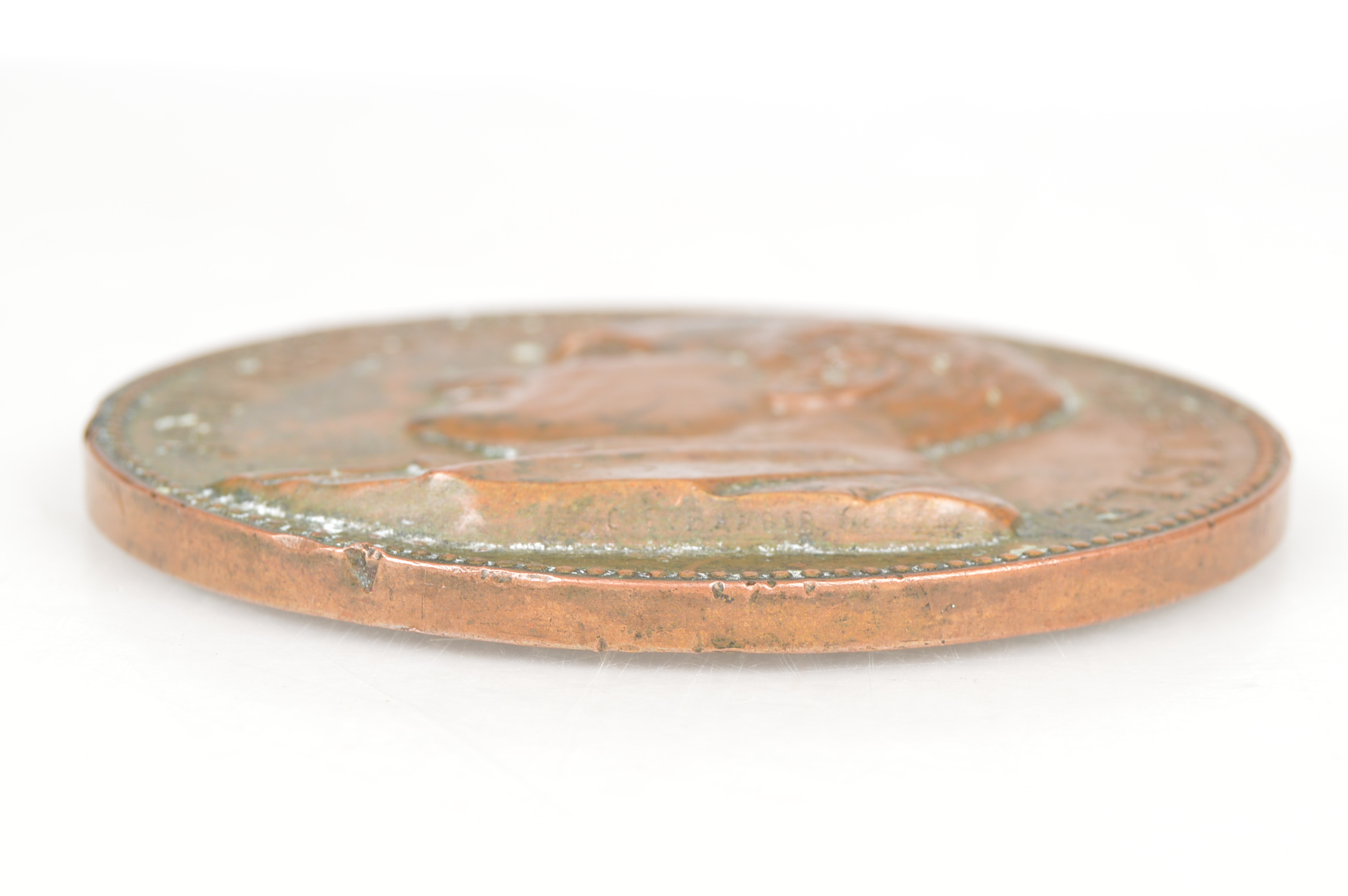 1893 John G. Carlisle Secretary of the Treasury Bronze Medal