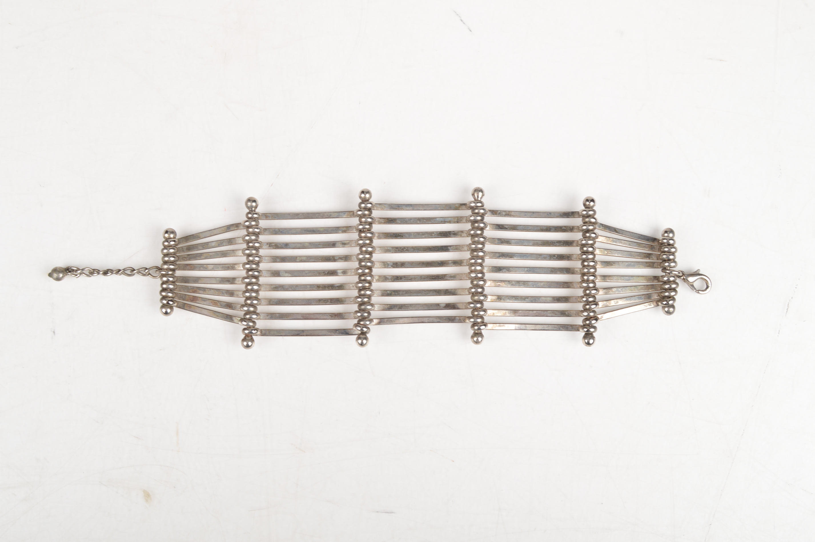 Native American Style Bone, Leather and Silver Tone Necklaces and Bracelets