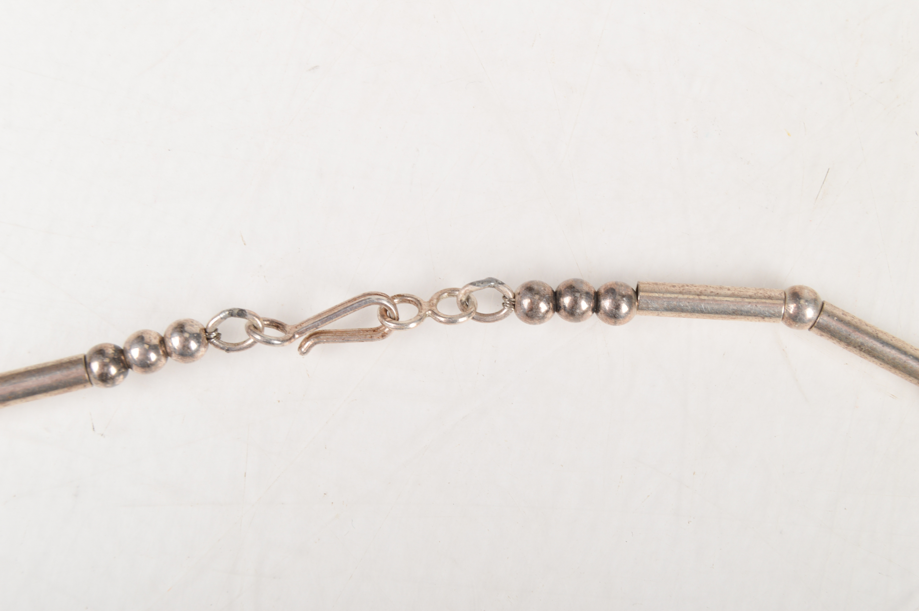 Native American Style Bone, Leather and Silver Tone Necklaces and Bracelets