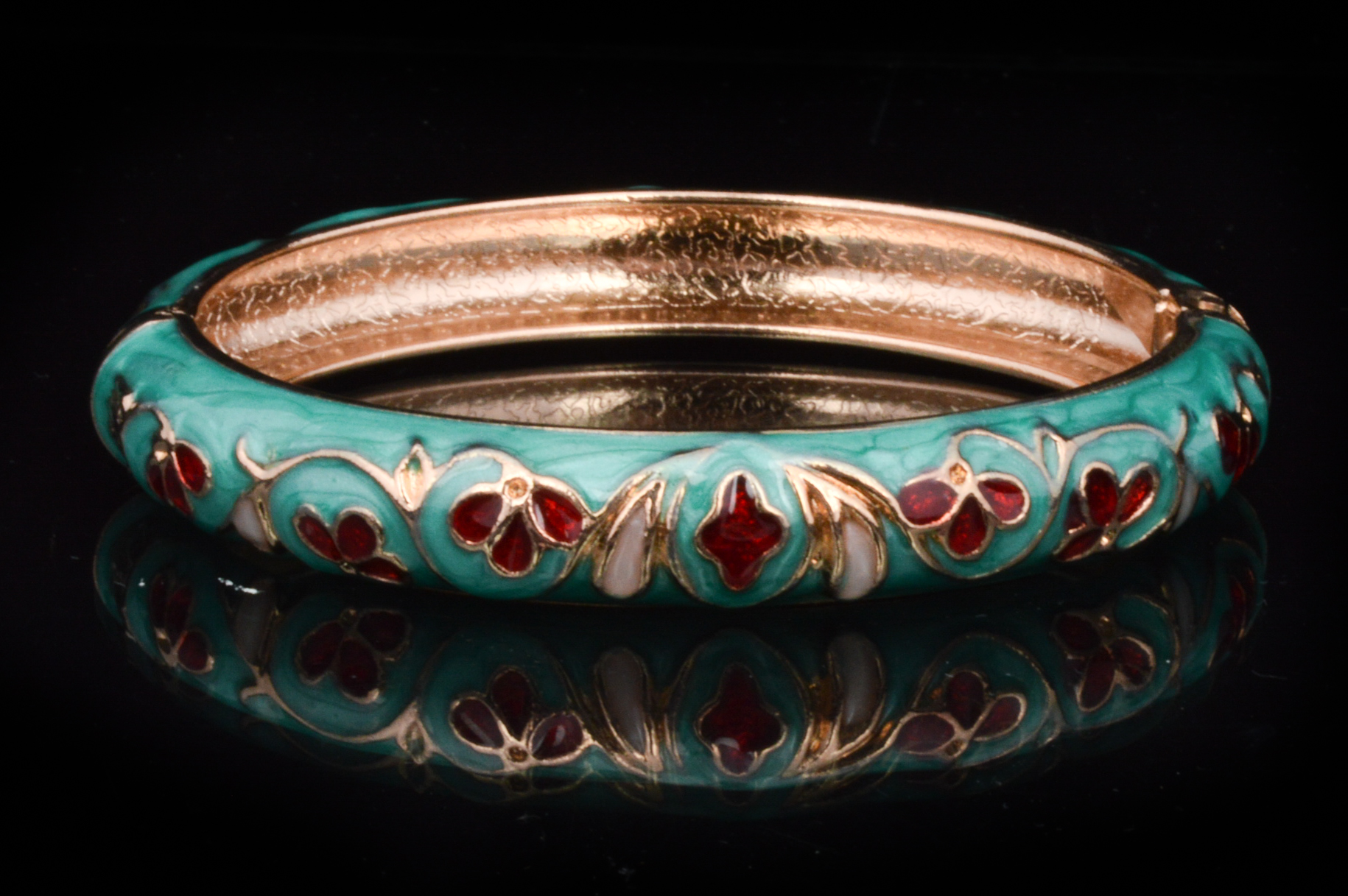 Cloisonne Bangles and Earrings