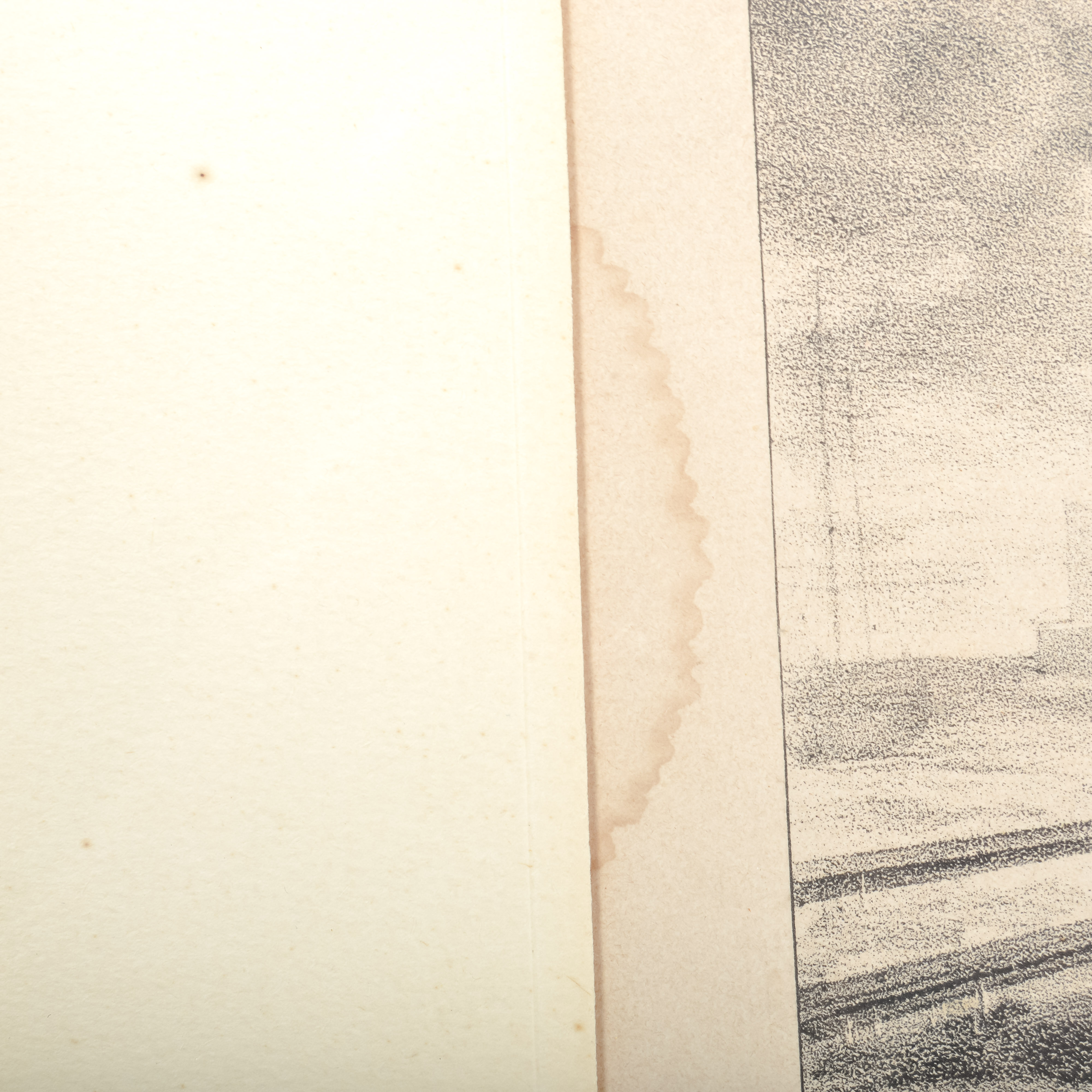 "Arrivée en France" Lithograph