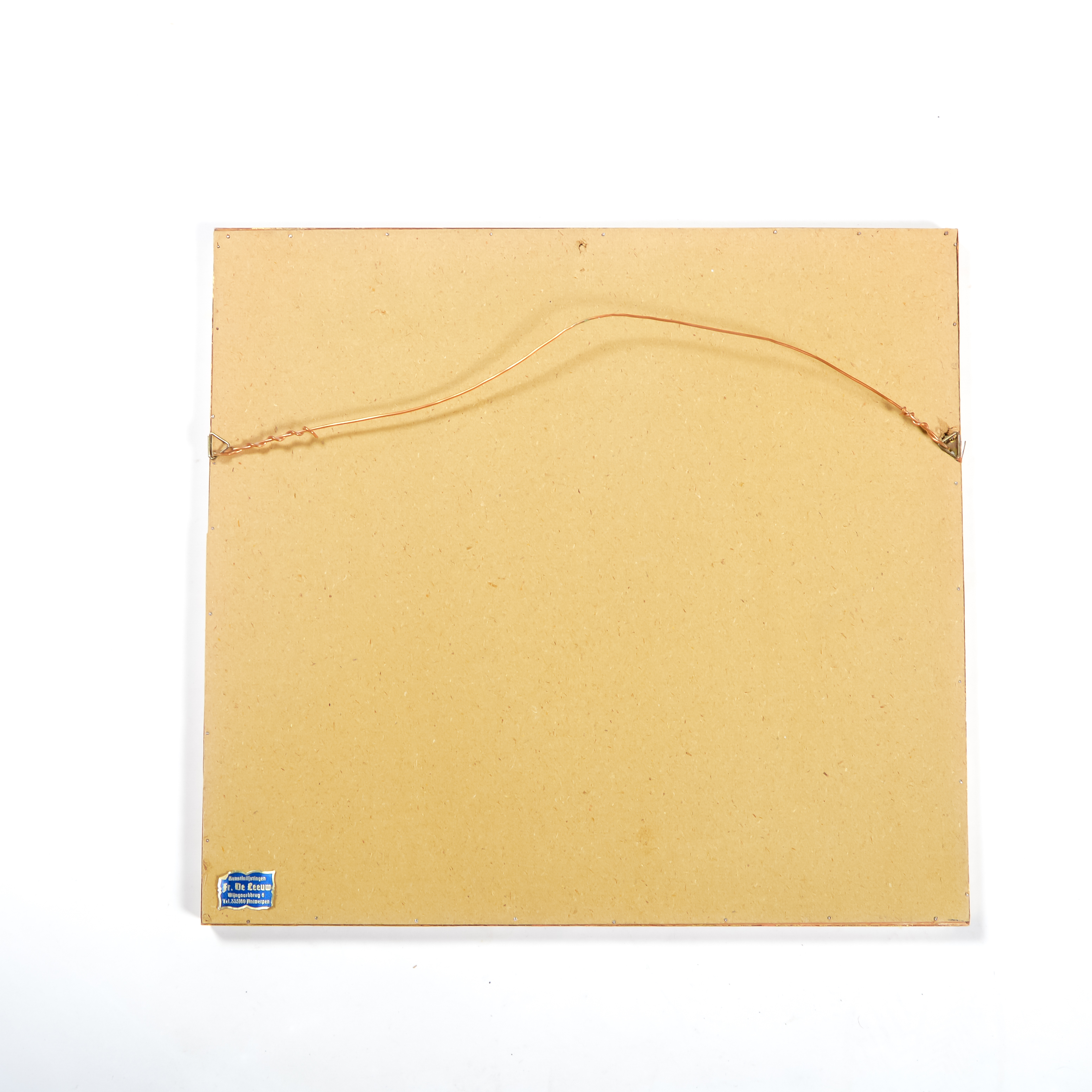 "Arrivée en France" Lithograph