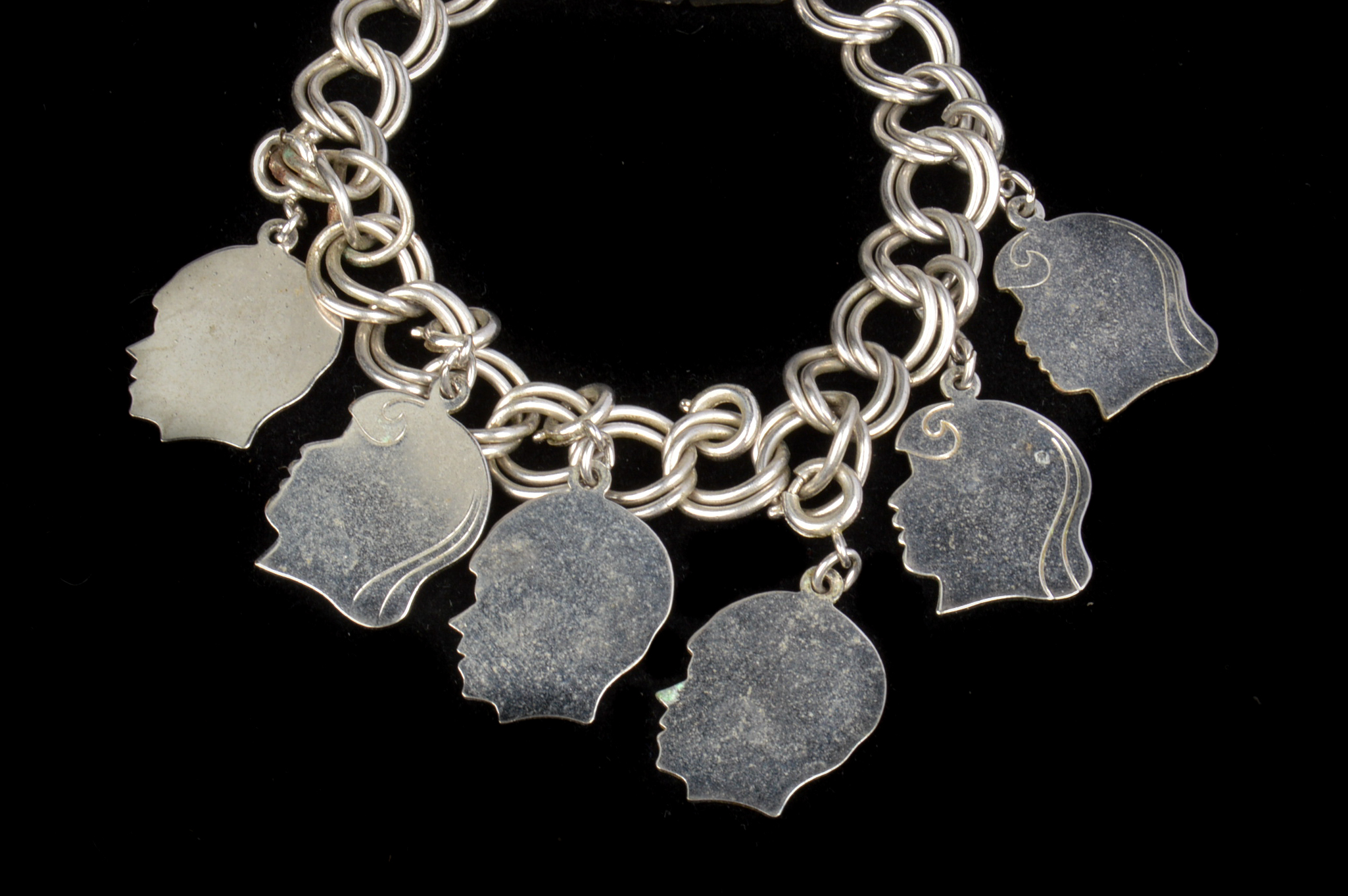 Vintage Cellini Electroplate Charm Bracelet