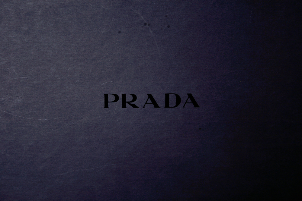 Prada Calzature Donna Beaded Bow Dress Sandal