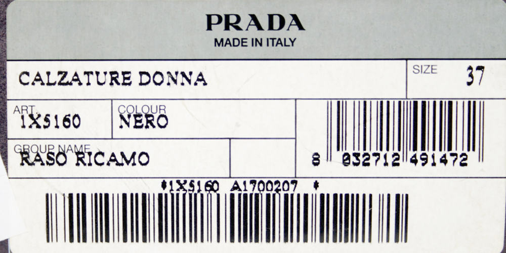 Prada Calzature Donna Beaded Bow Dress Sandal