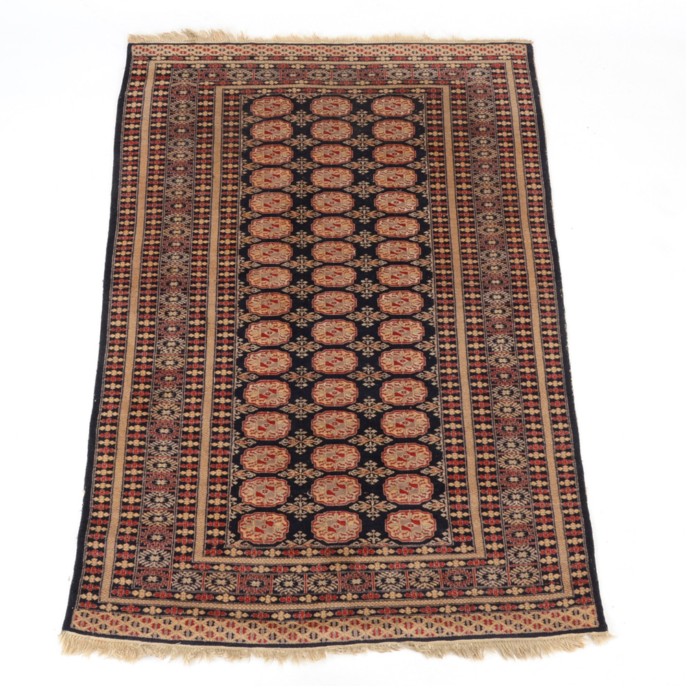 Turkmen Tekke Memling Gul Field Area Rug