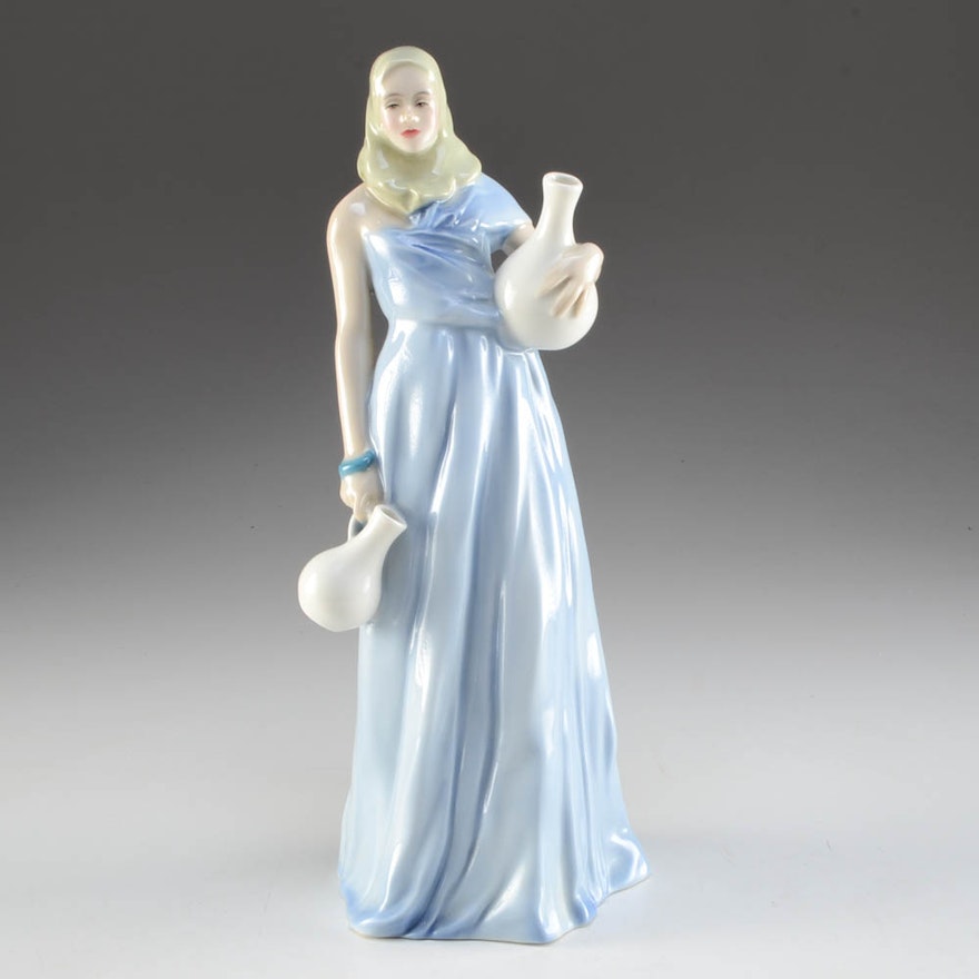 Royal Doulton Reflections "Water Maiden" Figurine Signed by the Artist