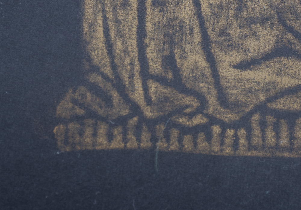 Pair of Handmade Historic Brass Rubbings