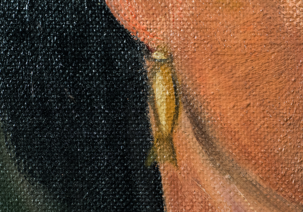 Signed Oil Painting of Flamenco Dancer