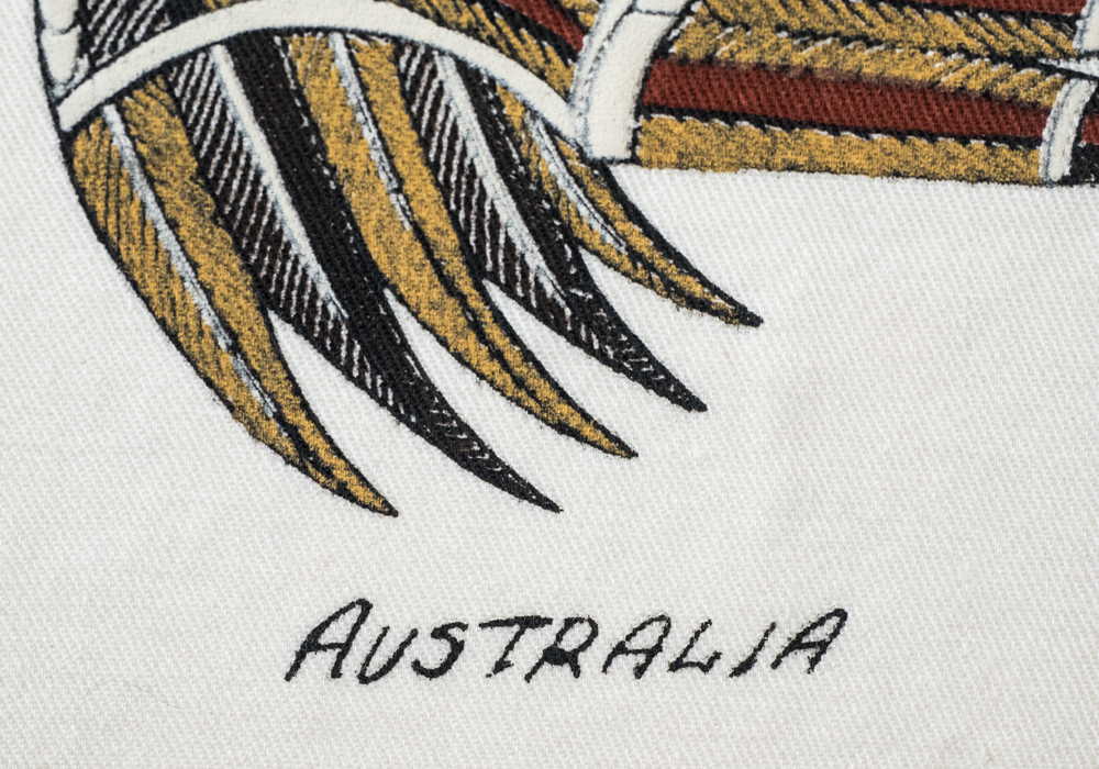 Aboriginal Style Painted Cloth Art