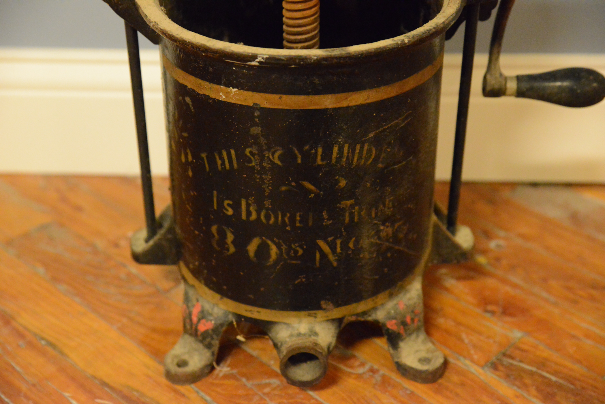 Antique Four Quart Cast Iron Enterprise Fruit Press