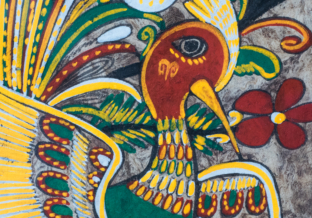 Signed Acrylic Painting by Javier Martinez