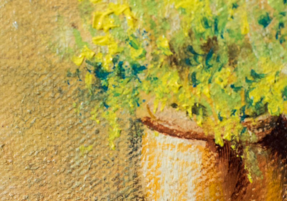 Pair of Signed Original Oil Paintings on Canvas