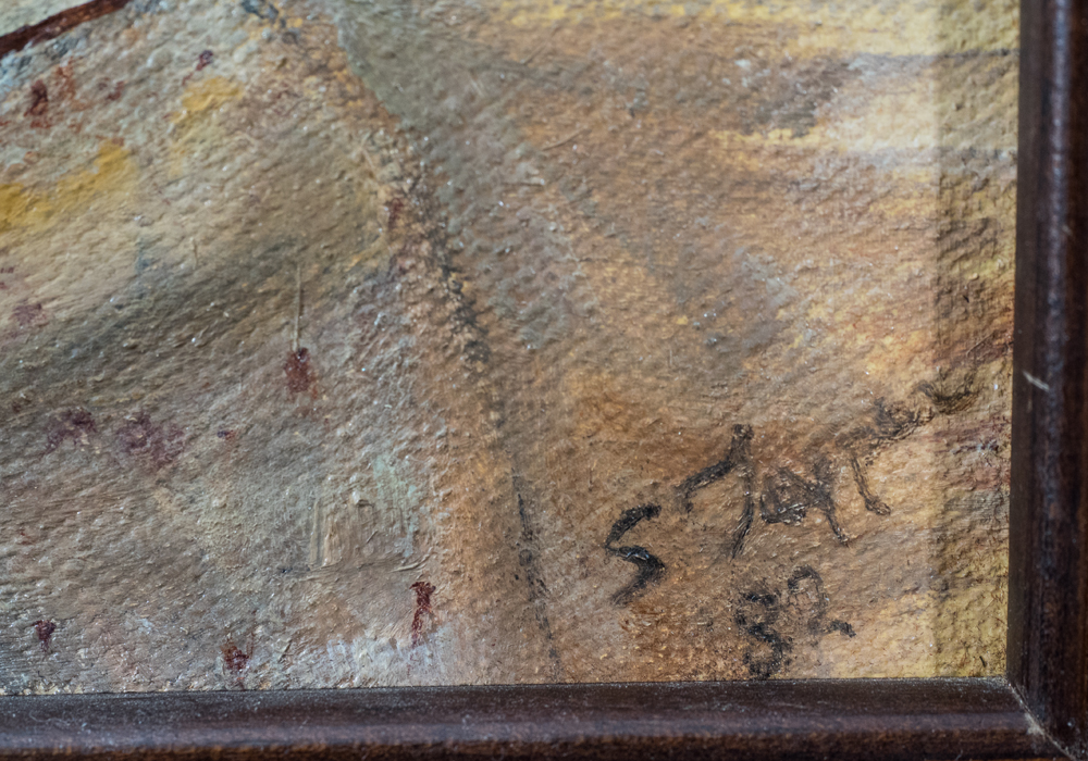 Pair of Signed Original Oil Paintings on Canvas