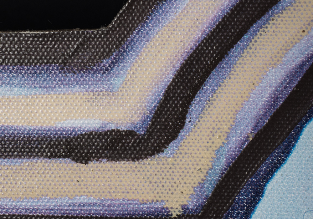 Oil Painting on Canvas Applied to Wood