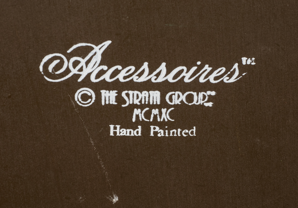 Oil Painting on Canvas Applied to Wood