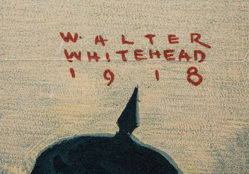 Walter Whitehead "Liberty Bonds" Poster on Board