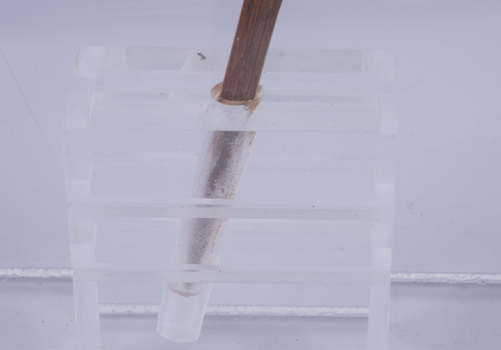 Hanuman Shadow Puppet in Acrylic Display