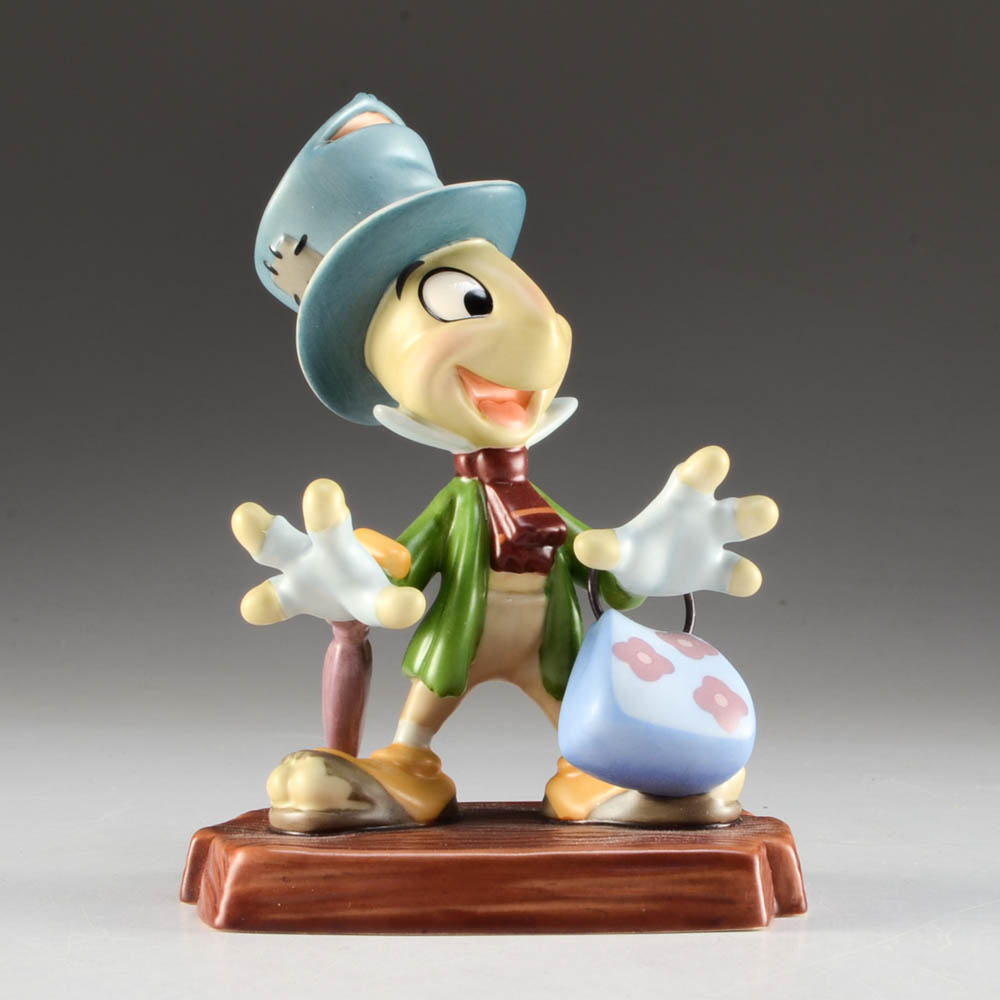Jiminy Cricket 10th Anniversary Collector's Society Member Piece