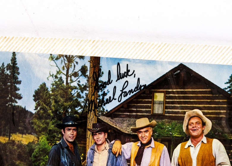 Reprint Autograph Photo From the Cast of Bonanza