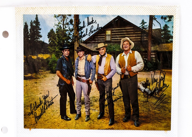 Reprint Autograph Photo From the Cast of Bonanza