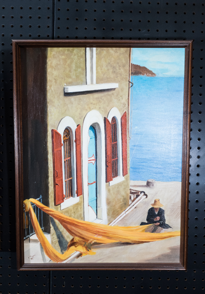 Pair of Signed Oil Paintings on Canvas