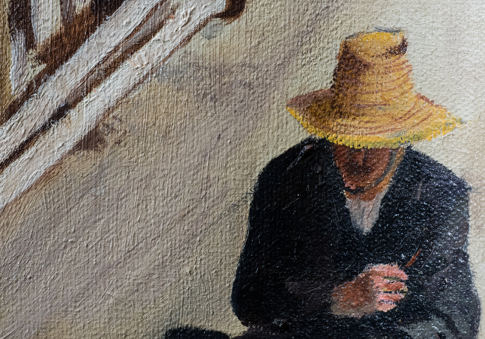 Pair of Signed Oil Paintings on Canvas