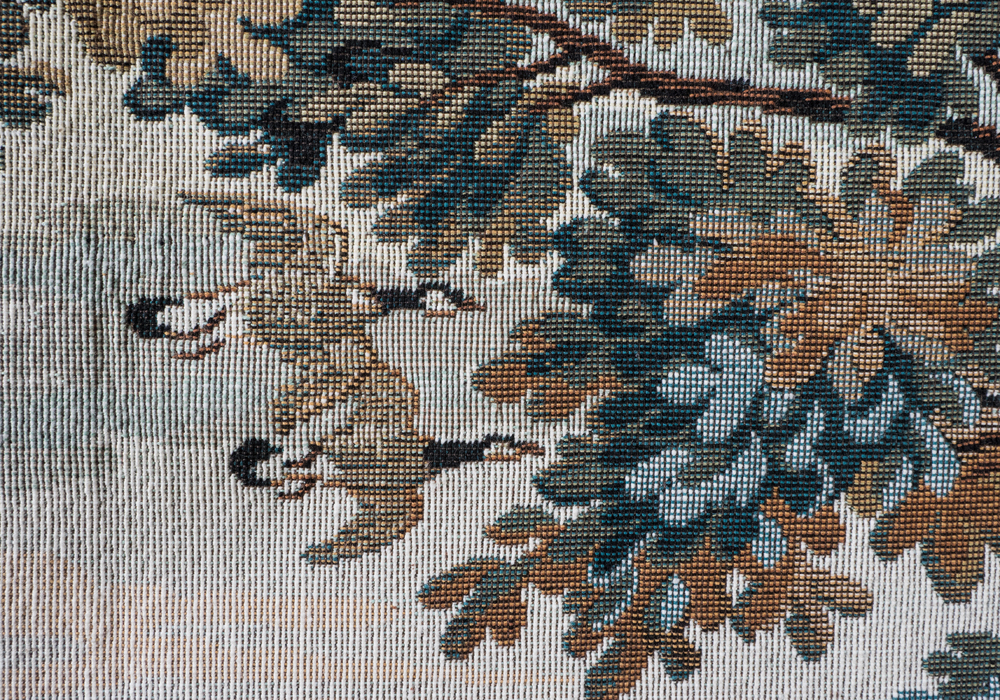 Handmade Needlepoint "The Hunting Trip" Tapestry