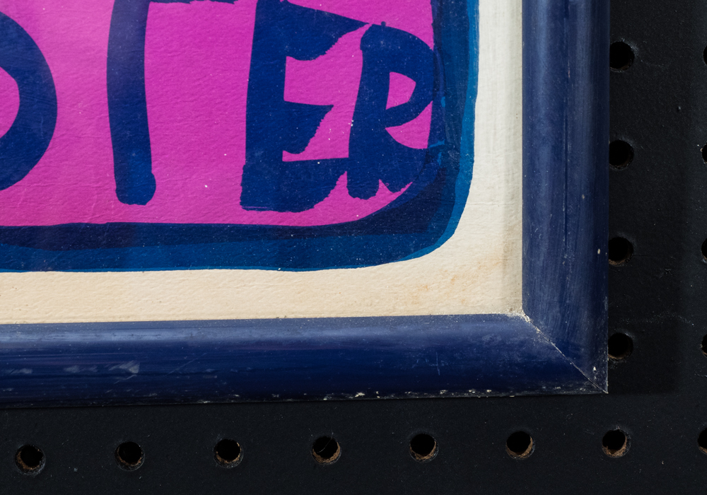 Vintage Art Advertisement Silkscreen Print