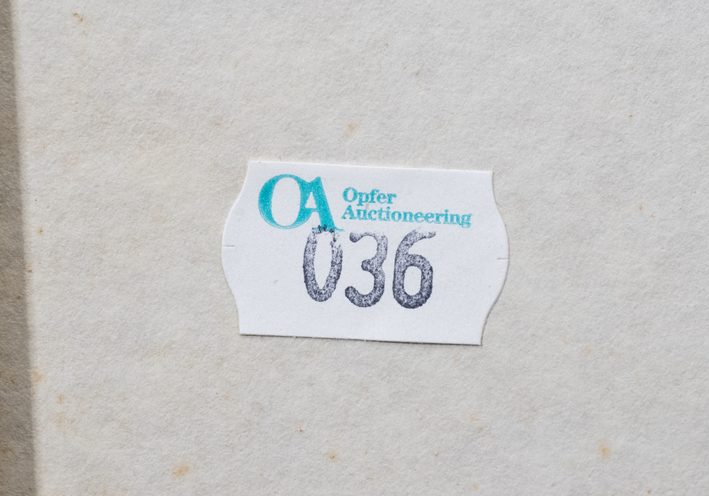 Vintage Art Advertisement Silkscreen Print