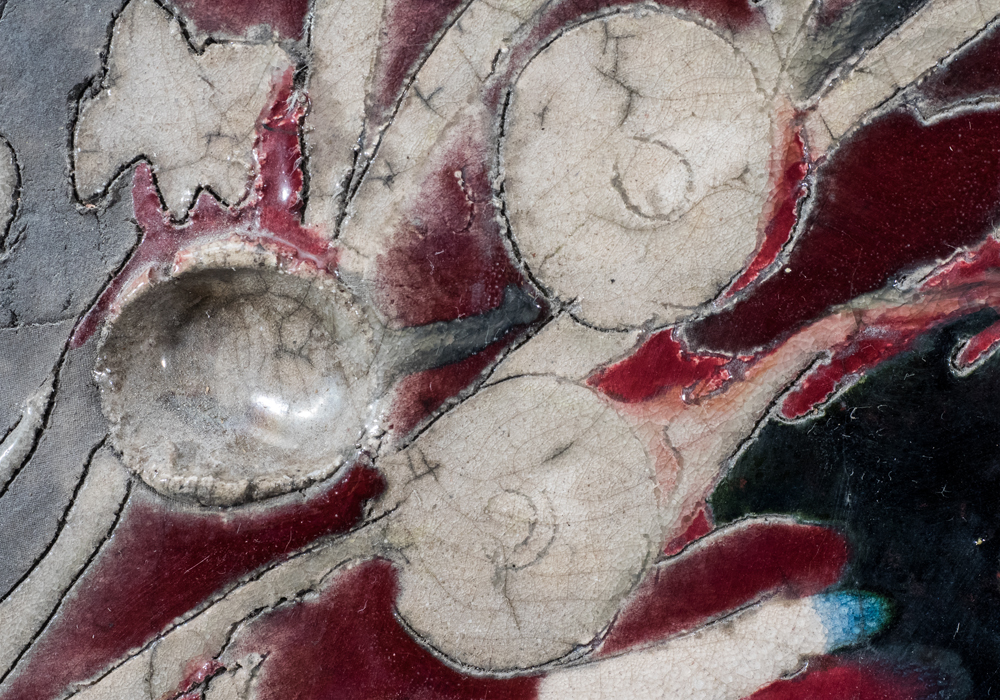 Signed Ceramic and Cast Stone Sculpture Titled "Lady Linda"