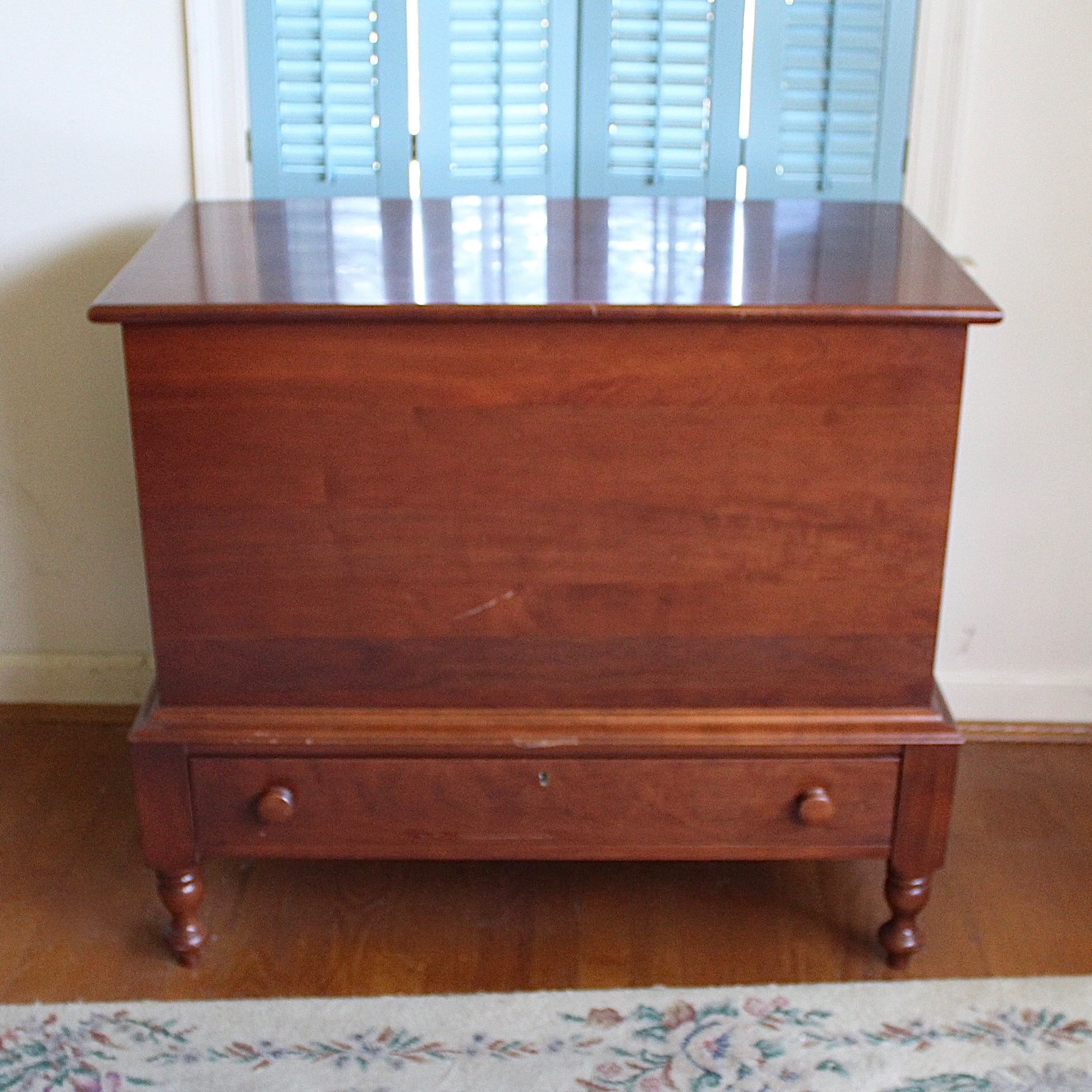 Solid Cherry Linen Cabinet